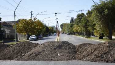 Uno de los bloqueos es en Ruta 22 y Lisandro de la Torre (Florencia Salto) 