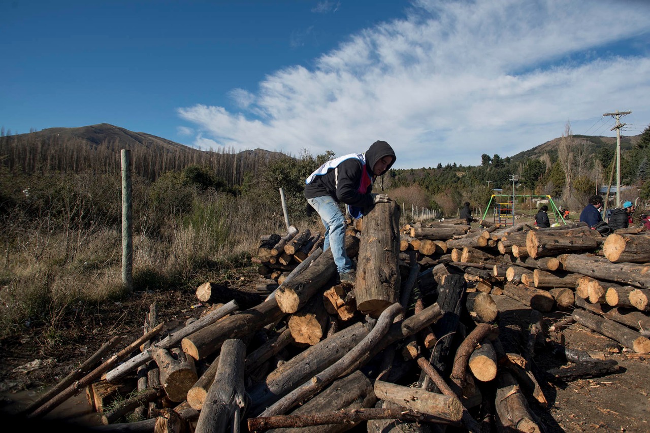 El plan Calor es muy esperado en Bariloche por las familias que carecen de gas de red. foto archivo