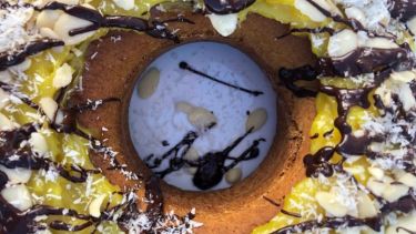 Manos a la masa para esta rosca vegana