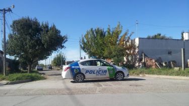 El hecho ocurrió esta tarde en el barrio Santa Clara de Viedma. Foto: Viedma