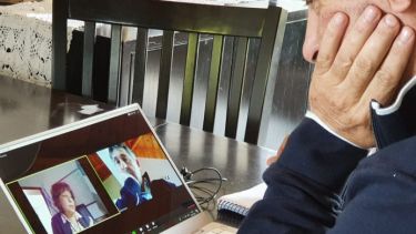 La nota con RÍO NEGRO se realizó por teleconferencia, medidas preventivas frente al Coronavirus.