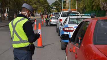 Control de circulación diurno, avenida Argentina  (Yamil Regules)