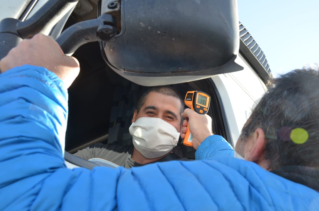 Los controles de temperatura en los puentes carreteros. Foto: Archivo