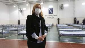 María Emilia Soria les pidió a los ciclistas de Roca que respeten el protocolo contra el coronavirus