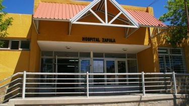 El hombre estaba internado en el hospital de Zapala. Foto: Archivo