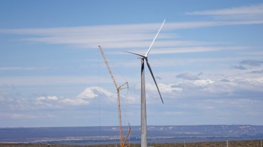 Neuquén tiene cinco proyectos de generación eólica en carpeta. Foto: Florencia Salto.  