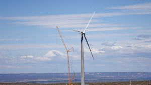 La puesta en marcha del parque eólico de Neuquén será en mayo