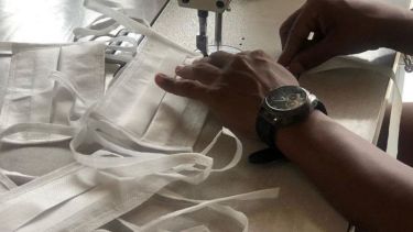 Barbijos obligatorio para circular en la vía pública. 