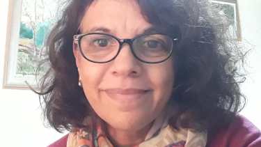 Claudia pide volver a Río Negro. Hace un mes está varada en Buenos Aires. Foto: gentileza. 