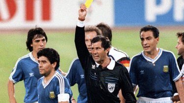 Codesal criticó duramente a Maradona por lo sucedido en la final del Mundial de Italia '90.