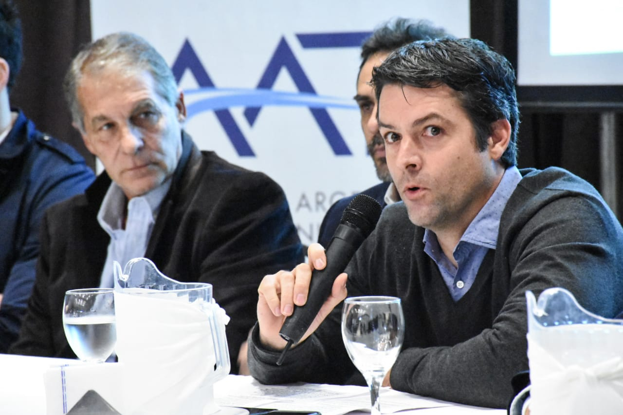 Agustín Calleri preside la AAT desde hace tres años.
