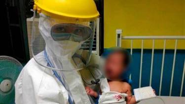 Un bebé de 16 días es el paciente más joven del mundo en vencer al coronavirus