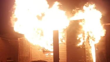 Un chico de 13 años murió anoche en un incendio en el barrio Los Hornos, en Valentina Norte Rural. (Foto Archivo: Gentileza).