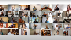 El Himno de Neuquén por la Orquesta Sinfónica, en cuarentena