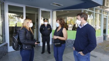 La gobernadora Carreras se reunió en Roca con la intendenta Soria y jefes de la Regional