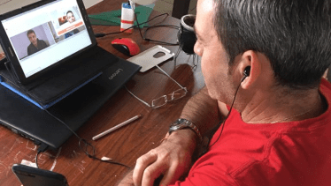 El teletrabajo del legislador neuquino.