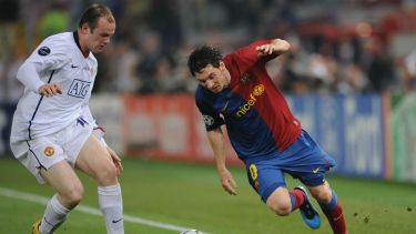 "Con Messi tenés la impresión de que siempre se está divirtiendo", dijo Wayne Rooney.