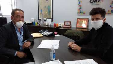 Ciapponi y Armida se reunieron esta mañana.