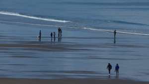 En fotos: así disfrutan de la playa los habitantes de Las Grutas
