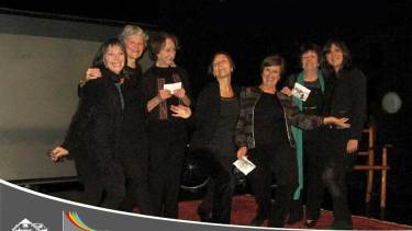 Las narradoras de la Biblioteca Sarmiento encontraron la manera de no quedar desconectadas en este trance. Foto: gentileza