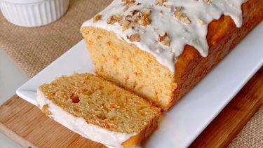 Budín de zanahoria y nueces