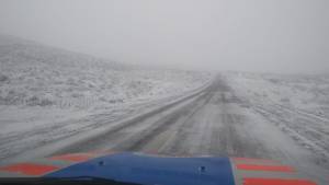 Alerta por lluvias y nevadas desde hoy en la región