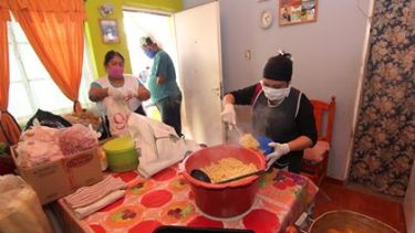 La casa de la madre de Marcos es uno de los lugares donde se cocina a diario. (Foto: Oscar Livera).