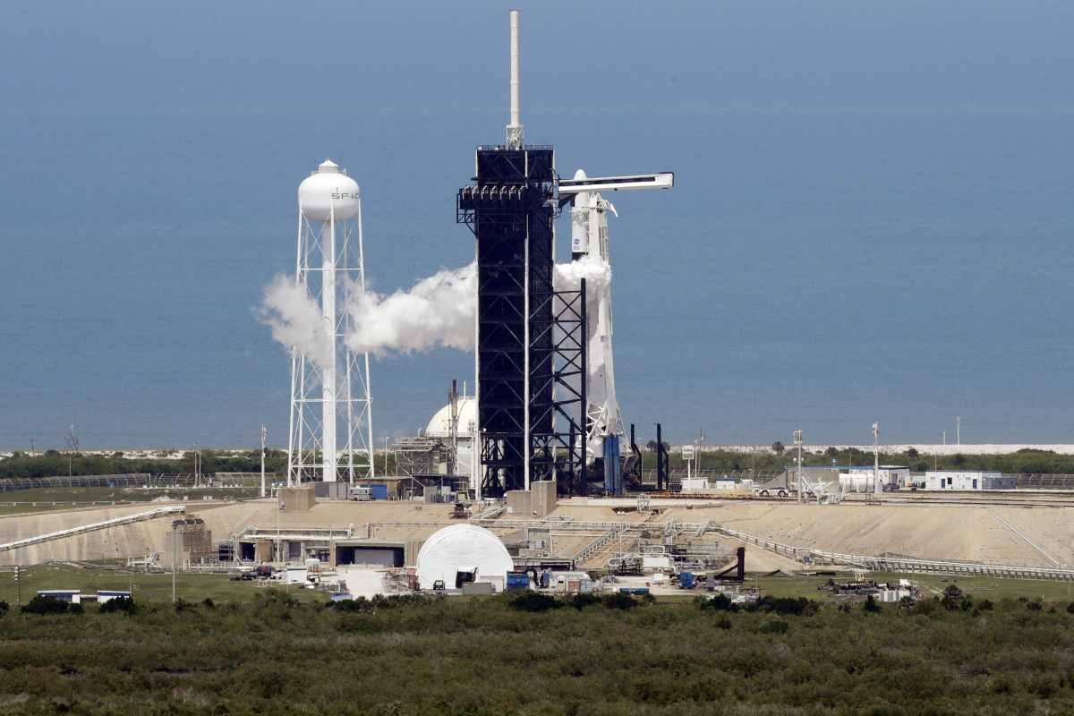SpaceX y la NASA realizan con éxito el histórico lanzamiento de la cápsula Crew Dragon hacia la Estación Espacial Internacional. Archivo