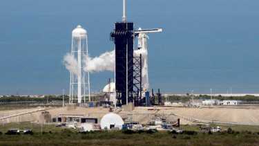 SpaceX y la NASA realizan con éxito el histórico lanzamiento de la cápsula Crew Dragon hacia la Estación Espacial Internacional. Archivo