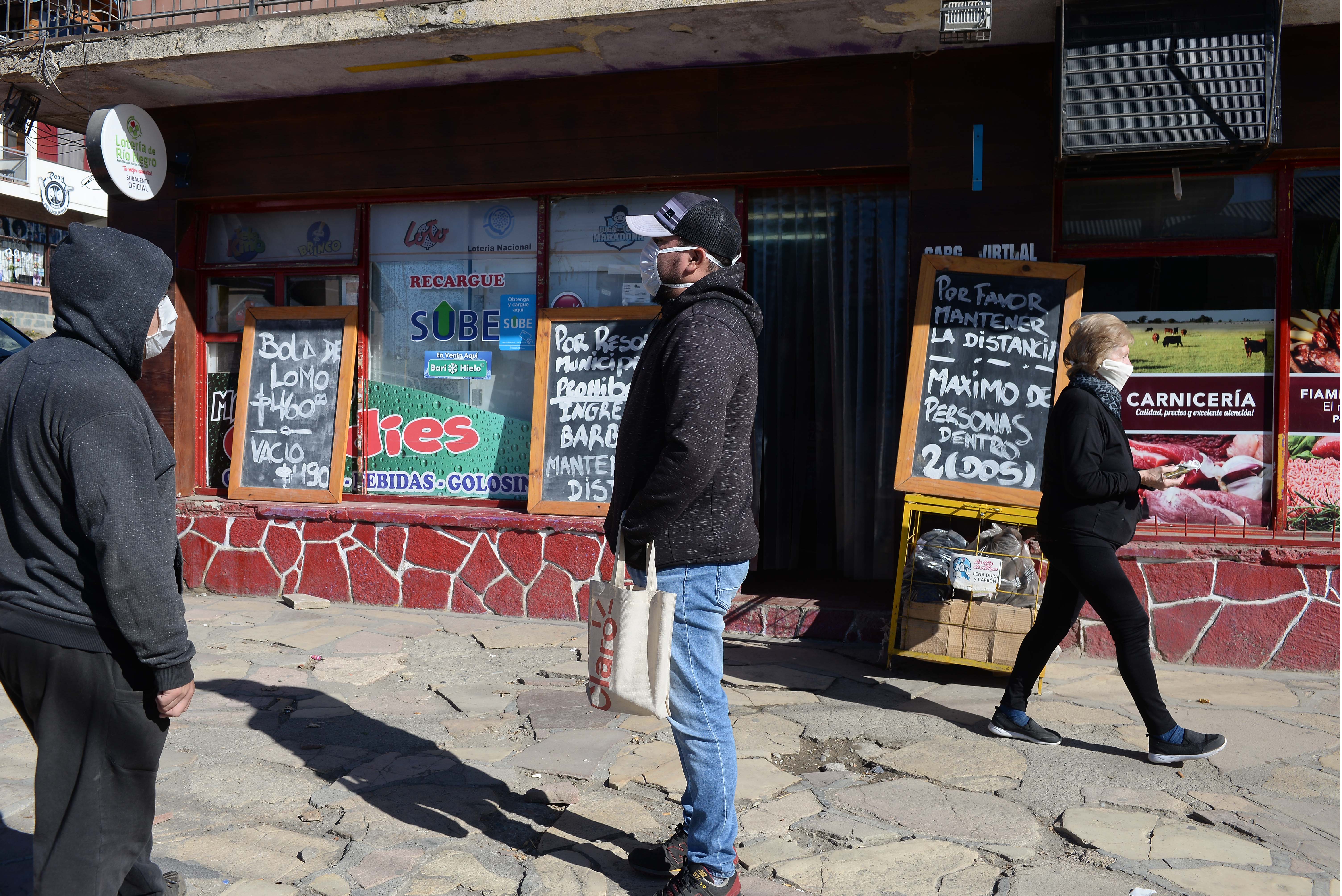 La parálisis del turismo por la pandemia afectó de lleno a toda la población de Bariloche. (foto archivo)