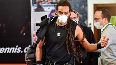 Dustin Brown fue uno de los jugadores que fue parte del certamen exhibición.