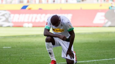 Marcus Thuram y un mensaje en contra del racismo.