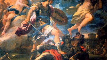 Eneas tenía una a favor: se llevaba bien con los dioses.