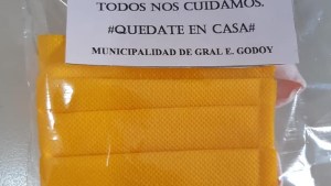 Municipio de Godoy repartirá barbijos a sus vecinos