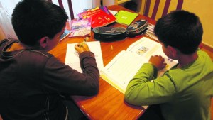 La escuela en casa, uno de los desafíos más intensos para todos