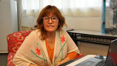 La directora del ITS, profesora Eliana Velázquez explicó la nueva propuesta académica para los jóvenes de la Región Sur. (Foto: José Mellado).