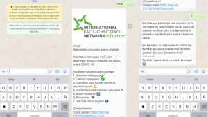 Whatsapp lanza la versión en español del chatbot para verificar de datos