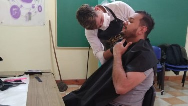 Un médico fue uno de los primeros "clientes". (Foto: gentileza).