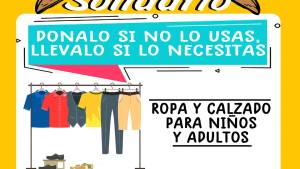 Convocan a un «ropero solidario» el sábado en Regina