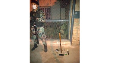 En Cervantes detuvieron a un hombre que transportaba un arma de fuego. (Foto gentileza)