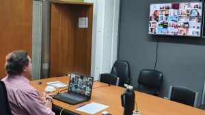 Tras unas últimas pruebas, el Senado está listo para su primera sesión virtual