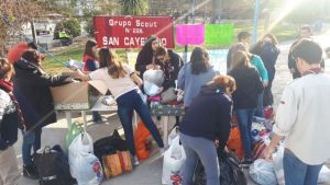 Scouts de Roca organizan una actividad solidaria para ayudar ante el coronavirus