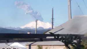 El volcán Nevados de Chillán cierra la semana con una nueva explosión