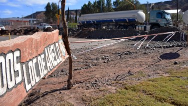La localidad cabecera de Vaca Muerta tiene su primer caso de coronavirus. Foto Florencia Salto