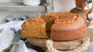 Mirá que fácil este bizcochuelo para el mate