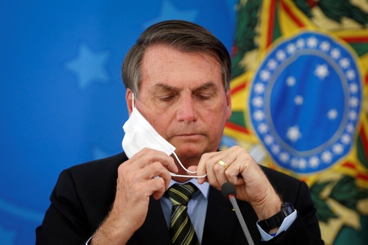Jair Bolsonaro minimizó otra vez la pandemia. 