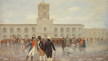 El río, la plaza y ellos, el 25…breve historia de 300 años