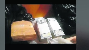 Las imágenes se viralizaron días antes de la elección provincial de Neuquén en 2019. Foto: Captura de video. 