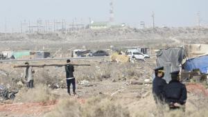 Más de 300 familias ya abandonaron la toma de Casimiro Gómez