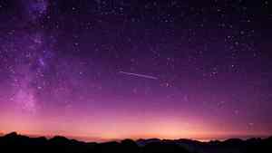 La lluvia de meteoritos de restos del cometa Halley se podrá ver toda la semana